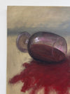 DROPPED WINE BY ART BHEIND CURTAINS