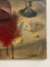 DROPPED WINE BY ART BHEIND CURTAINS