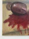 DROPPED WINE BY ART BHEIND CURTAINS